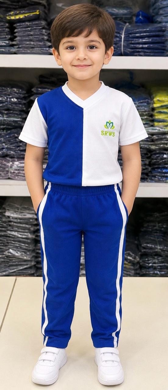 SRWS Dual-Tone Sports Tracksuit