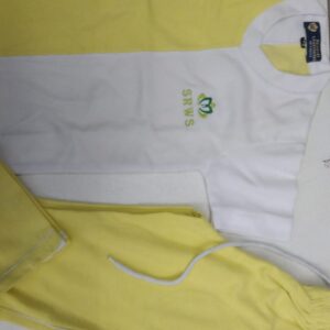 ShreeRam T-Shirt & Lower (Yellow) Senior
