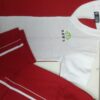 ShreeRam T-Shirt & Lower (Red) Senior